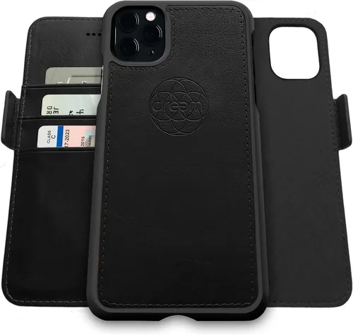 Vista 73 de Dreem - Funda y cartera Fibonacci 2 en 1 para iPhone Negro