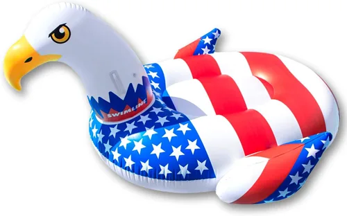 Vista 14 de SWIMLINE Original Giant Inflatable Pool Float Floatie Ride-On