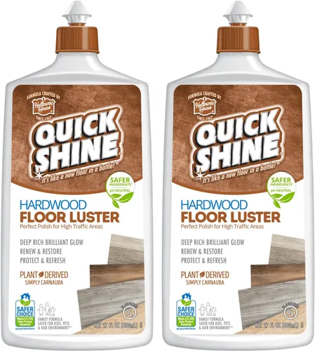 Vista 20 de Quick Shine Brillo y pulido de suelo de madera dura de alto tráfico.