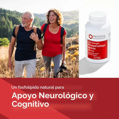 Vista 3 de PROTOCOL FOR LIFE BALANCE Fosfatidilserina 300 mg, Memoria*, 50 cápsulas