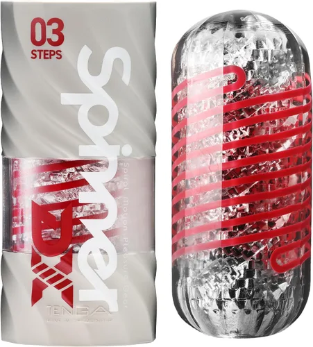 Vista 10 de Tenga Spinner SPN-005 Beads Masturbador Masculino Reutilizable de Movimiento Espiral Cuentas