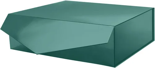 Vista 15 de PACKHOME Caja de regalo grande con tapa de 13.5 x 9 x 4.1 pulgadas, resistente caja de regalo plegable con cierre magnético