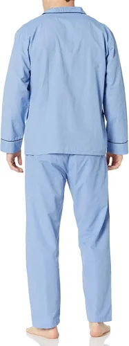 Vista 2 de Woven Plain-Weave Pajama Set