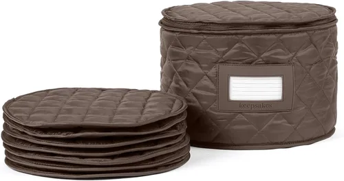 Vista 52 de Covermates Keepsakes - Juego de 4 separadores acolchados - Protección contra arañazos y roturas - Resistente a las manchas - Lavable a máquina