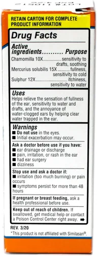 Vista 3 de Quality Choice Gotas homeopáticas para aliviar los oídos 0.4 onzas líquidas (1)