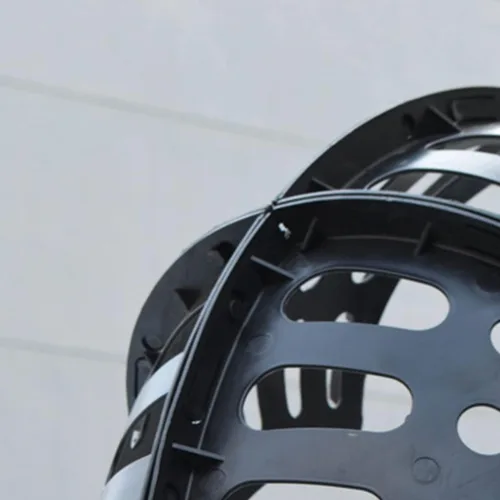 Vista 8 de Sistema de retorno de bola resistente al desgaste de alta resistencia conveniente baloncesto Hoop Ball sistema de retorno para baloncesto negro