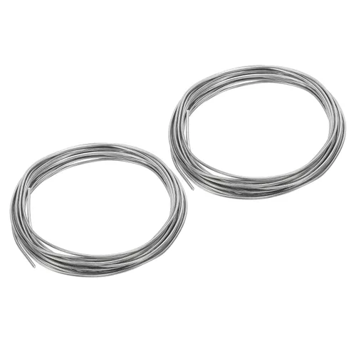Vista 13 de PATIKIL Alambre de zinc de alta pureza, alambre de zinc puro calibre 9 de 0.118 in, herramienta de experimento científico de laboratorio de cuentas