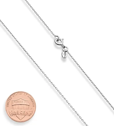 Vista 3 de Miabella 925 Sterling Silver or 18Kt Yellow Gold Over Silver Italian 5mm Slide Bead Ball Pendant Necklace for Women Teens Chain Made in Italy