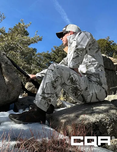 Vista 5 de CQR Men's Flex Ripstop Tactical Pants, Water Resistant Stretch Cargo Pants, Lightweight EDC Hiking Work Pants