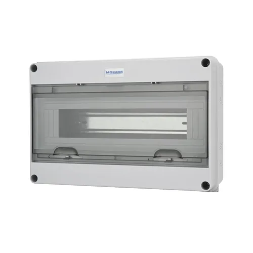 Vista 15 de MOLLOM Caja de protección de distribución MCB del disyuntor de 2 vías Ht