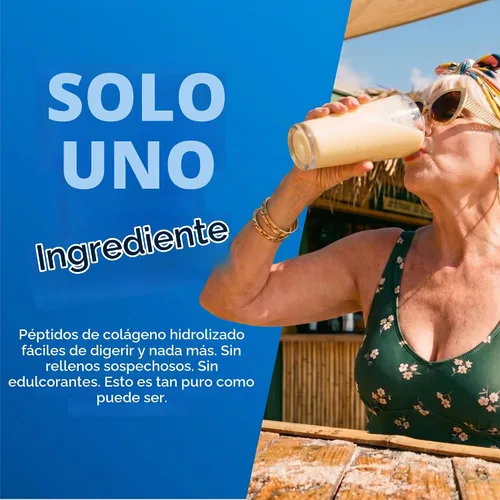 Vista 7 de Levels Péptidos de Colágeno, Sin Ingredientes Artificiales, 11G de Colágeno, Sin Sabor, 1LB