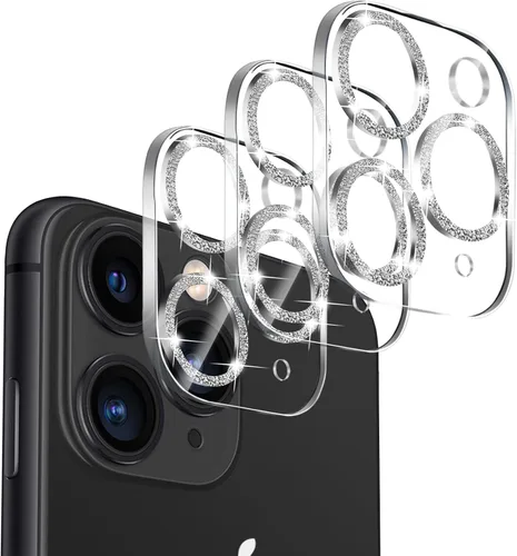 Vista 17 de Dengduoduo Paquete de 3 protectores de lente de cámara para iPhone 11 Pro de 5.8 pulgadas y iPhone 11 Pro Max de 6.5 pulgadas, vidrio templado