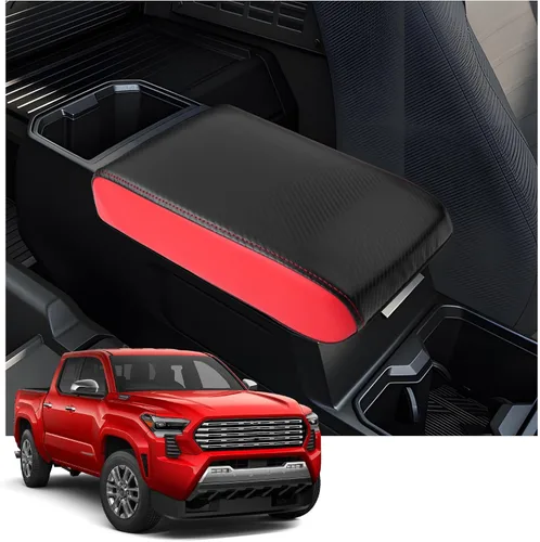 Vista 10 de YEE PIN Funda para reposabrazos central de automóvil, funda para tapa de consola Rogue X-Trail 2014-2019, caja de reposabrazos de consola central