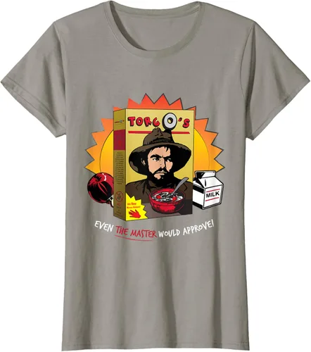 Vista 55 de Torgo Camiseta de película de culto de cereales, Negro, S
