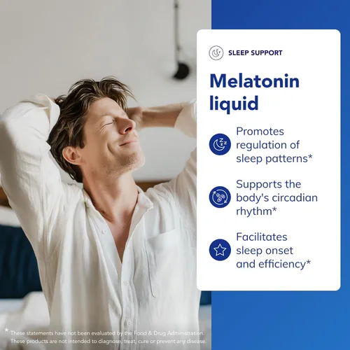 Vista 3 de Pure Encapsulations Líquido de melatonina Suplemento hipoalergénico que apoya el ciclo natural del sueño del cuerpo 1 onza líquida