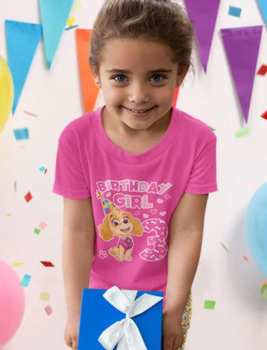 Vista 2 de Paw Patrol Skye - Camiseta ajustada para niña de 3 años