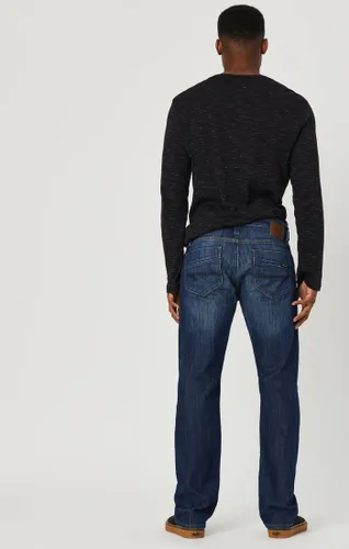 Vista 9 de Mavi Jeans de pierna recta de tiro regular Zach para hombre