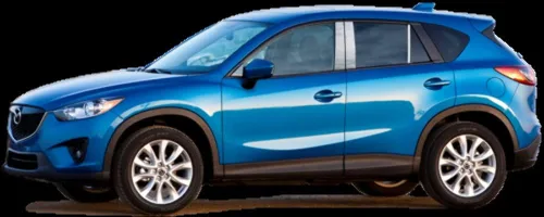 Vista 2 de QAA es compatible con Mazda Cx-5 2013-2016 4 piezas de poste de pilar inoxidable PP13720