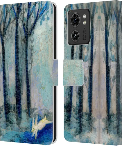 Vista 10 de Head Case Designs Officially Licensed Wyanne Half Light Nature 2 Leather Book Wallet Case Cover Compatible with Motorola Moto Edge 40