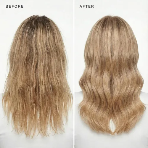 Vista 3 de GK HAIR Champú Equilibrante Limpia y Elimina la Acumulación con Tratamiento de Queratina para Control del Graso, Escamas, Cuero Cabelludo Seco