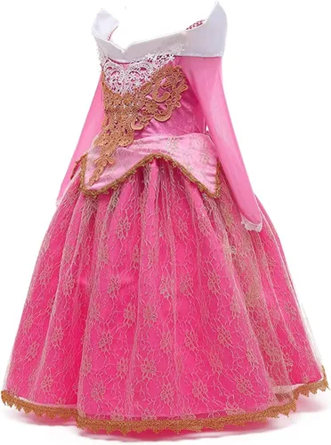 Vista 3 de Romy's Collection Conjunto de disfraz de princesa para niñas pequeñas