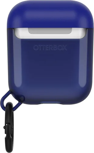 Vista 4 de OtterBox para Apple AirPods (1ª y 2ª generación), funda protectora elegante, serie Ispra azul