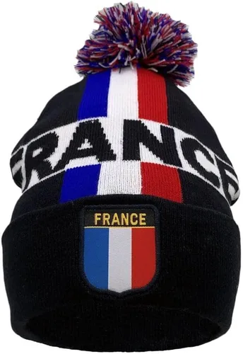 Vista 27 de COUVER Gorro con pompón de equipo de fútbol