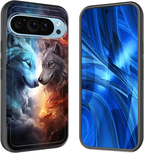 Vista 17 de Funda para Pixel 7A, [probada contra caídas de grado militar] Funda protectora resistente a prueba de golpes para Google Pixel 7A de 6.1 pulgadas