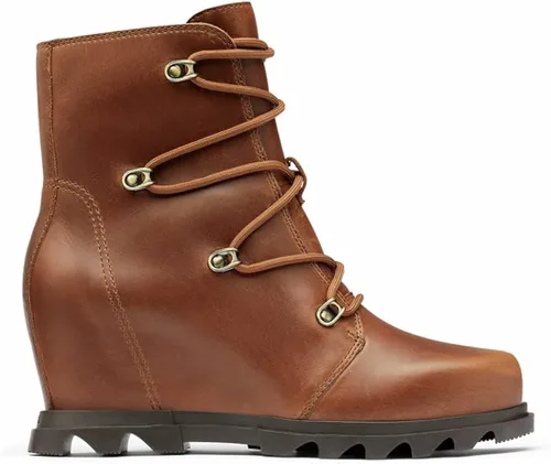 Vista 2 de SOREL Joan of Arctic Wedge III - Botas de cuña de gamuza impermeables para mujer