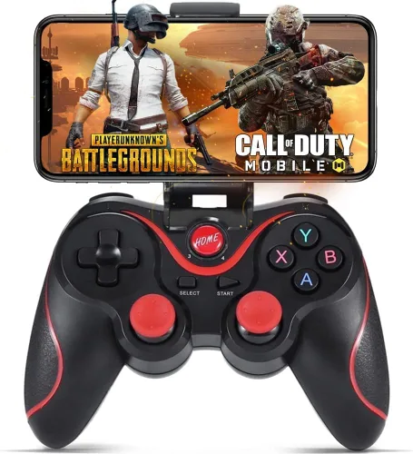 Vista 4 de Megadream Controlador de gamepad Android, control inalámbrico de mapeo de teclas de gamepad Joystick perfecto para PUBG Mobile y Call of Duty