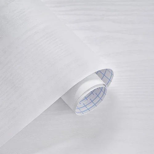 Vista 11 de Ismoon Papel tapiz de contacto negro para despegar y pegar, papel de contacto de grano de madera de 17.5 x 118 pulgadas, papel de contacto