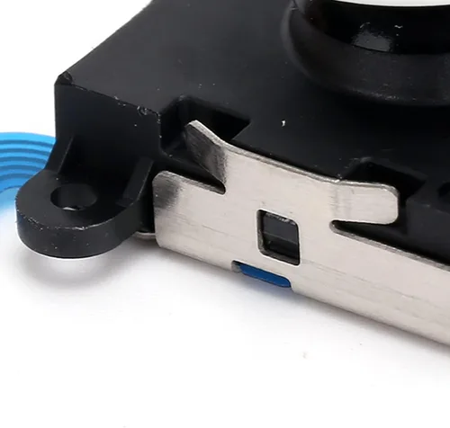 Vista 8 de Entatial Módulo de botón Joystick, ligero, compacto, resistente al desgaste, fácil de reemplazar, palillo de pulgar para interruptor Joycon (blanco)