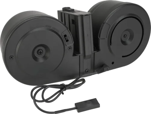 Vista 3 de Evike Airsoft - Matrix SR25 Series 2500rds Bobinado automático eléctrico tambor Airsoft Mag