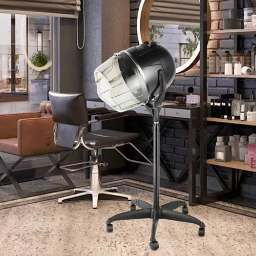 Vista 7 de Beautystyle Porfessional - Secador de pelo con capucha sobre ruedas, soporte de salón portátil con capucha
