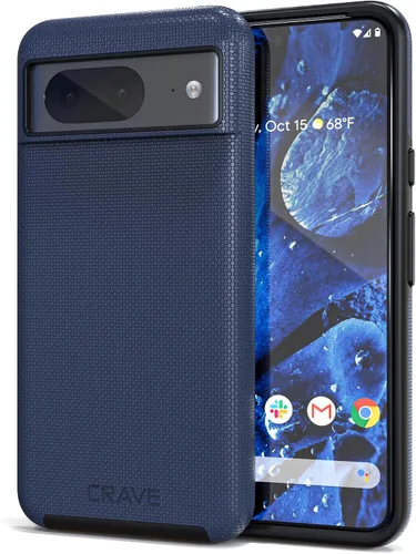 Vista 7 de Crave Funda para Pixel 5, Funda de la Serie de Protección Dual Guard para Google Pixel 5 - Aqua