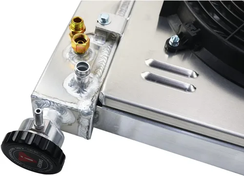 Vista 8 de Relé de ventilador de aluminio de 3 filas para Chevy C1500 C2500 C3500 K1500 K1500 K2500 5.0L