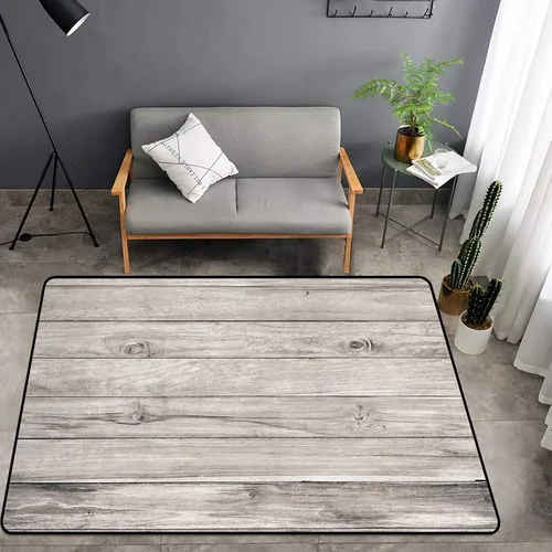 Vista 13 de Tapete de esponja lavable para dormitorio de niños y niñas, panel de madera marrón, decoración rústica de pared con textura de pared, alfombra