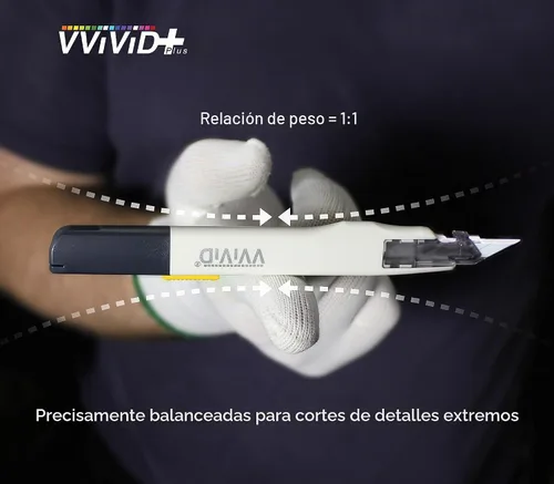 Vista 7 de VViViD + Cuchilla utilitaria multiusos balanceada de precisión retráctil premium (1 pieza)