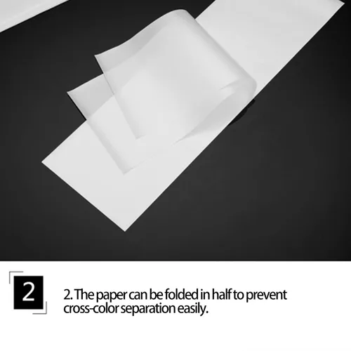 Vista 7 de 100 piezas de papel de tinte para el cabello, papel de aislamiento reutilizable profesional para colorear el cabello, papel de teñido para cepillo
