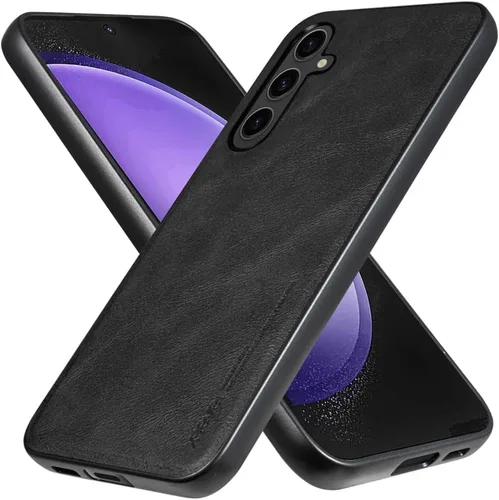 Vista 38 de X-level Funda para Samsung Galaxy Z Flip 6, delgada funda delgada de piel sintética para teléfono, TPU suave, a prueba de golpes, protección Negro