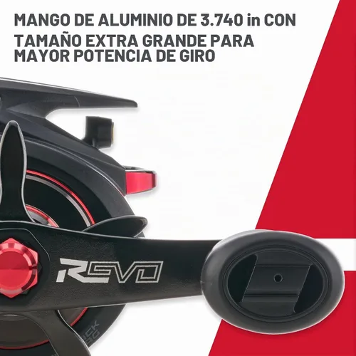 Vista 9 de Abu Garcia Revo Winch - Carrete de pesca de bajo perfil Baitcast