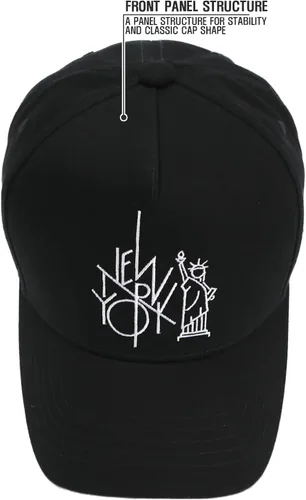 Vista 3 de Flipper NY NYC - Gorra de béisbol ajustable con logotipo de la estatua de la libertad de la ciudad de Nueva York