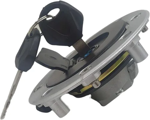 Vista 3 de Tapa de Cubierta del Tanque de Combustible de Gas con Llave de Bloqueo Compatible Para Suzuki GSX400 GSX600 GS500 GS600F GSXR600 GSXR750 GSXR1000