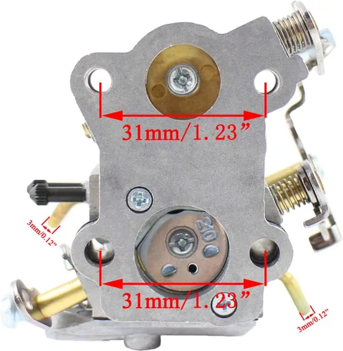 Vista 4 de Pro Chaser PP4218A Carburador para Poulan Pro P3314 PR4218 PP4218AVX PP4018 PP3516AVX P3416 PP3816 motosierra de 18’’ 35cc 42cc Craftsman 358.350990