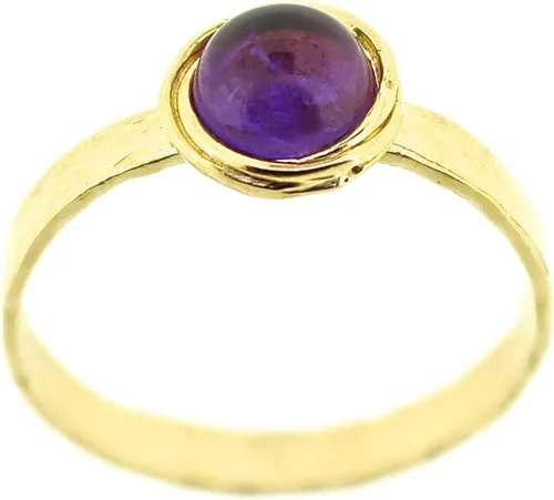 Vista 48 de Anillo de oro de piedras preciosas, anillo de piedra chapada en oro de 14 quilates, anillo de piedra apilable, anillo de oro de piedra pequeña