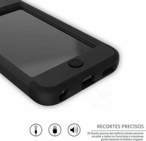 Vista 4 de Funda iPod Touch 5, iPod Touch 6, funda resistente a impacto fuertes SLMY (TM), funda protectora para iPod Apple Touch 5ta y 6ta