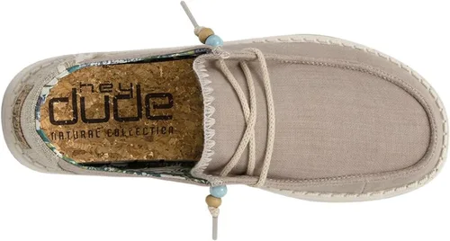 Vista 6 de Hey Dude Wendy Natural - Mocasines para mujer