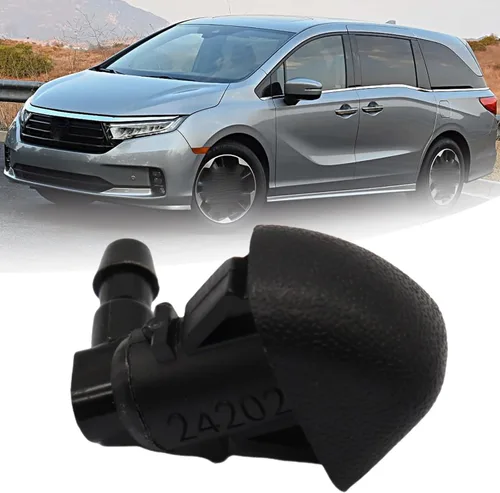 Vista 3 de Conjunto de 2 boquillas ajustables de alta calidad para limpiaparabrisas compatibles con Honda Odyssey 2011-2017 (KA/KC/KL/KX), boquilla de líquido