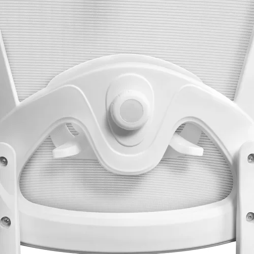 Vista 16 de Silla de oficina ergonómica, silla de juegos de PC, silla giratoria de malla ajustable para computadora, silla de oficina con reposacabezas