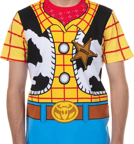 Vista 3 de Toy Story Buzz Lightyear - Disfraz de astronauta para adulto Woody